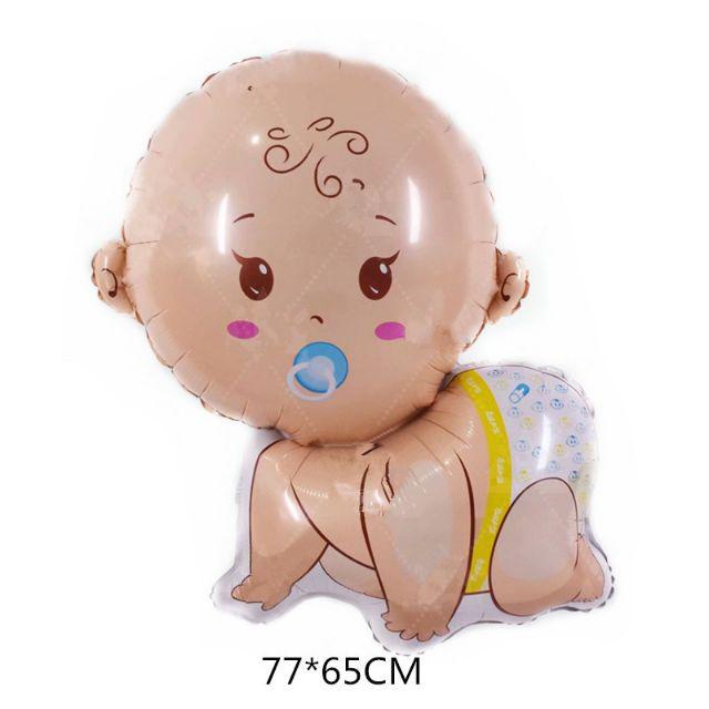 Balon Foil NEW Bayi Merangkak / Baby Boy & Baby Girl Jumbo Size 77 cm