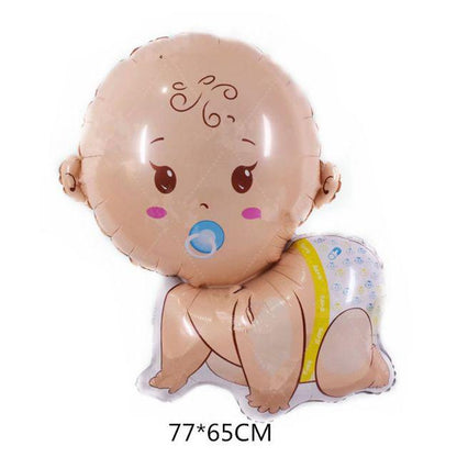 Balon Foil NEW Bayi Merangkak / Baby Boy & Baby Girl Jumbo Size 77 cm