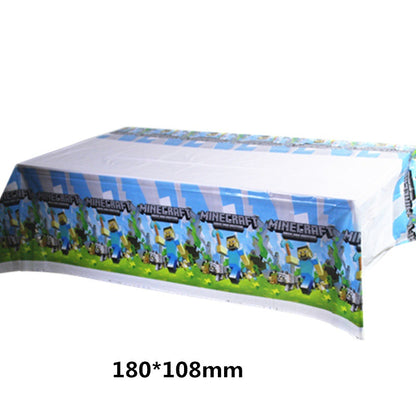 Taplak Meja Plastik Karakter/ Plastic Table Cover Karakter / Kartun