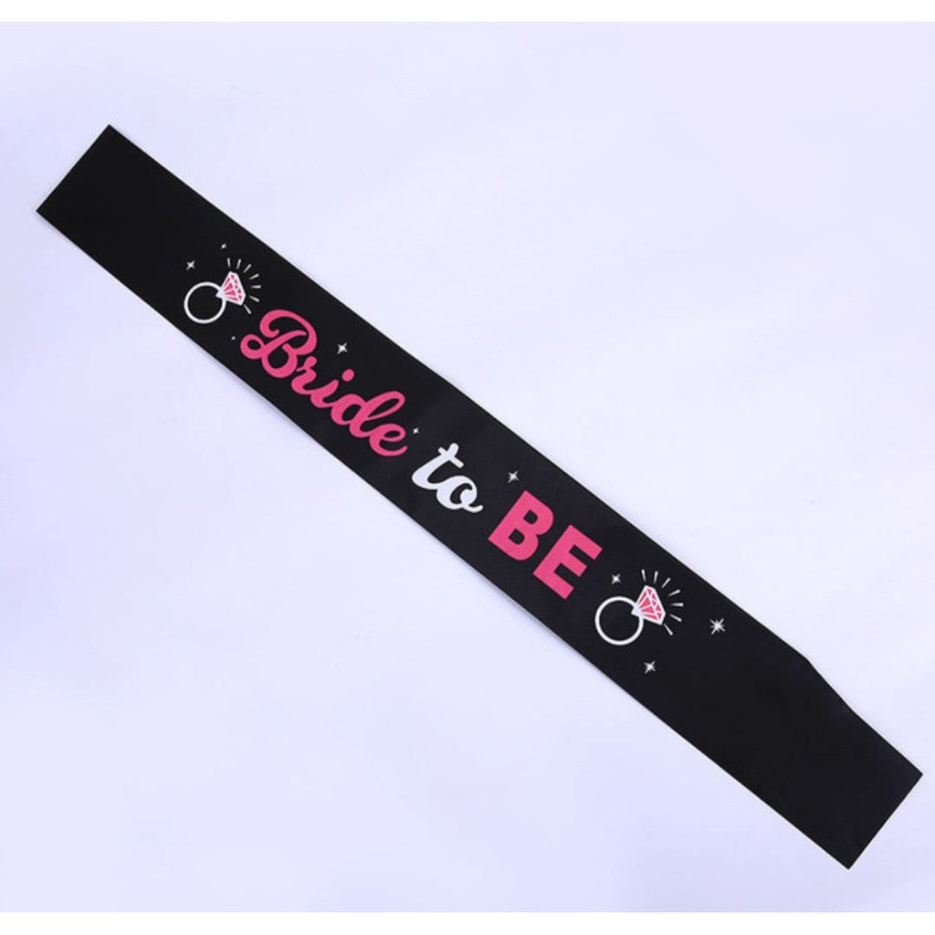 (Tidak Bisa Custom) Selempang / Sash Groom To Be, Birthday Boy, Its A Boy, It's A Girl, Bride To Be, Mom To Be