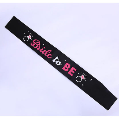 (Tidak Bisa Custom) Selempang / Sash Groom To Be, Birthday Boy, Its A Boy, It's A Girl, Bride To Be, Mom To Be