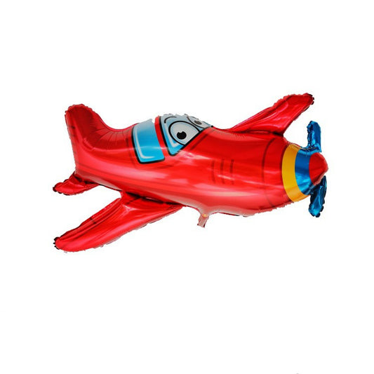Balon Foil Plane Kartun Size Jumbo