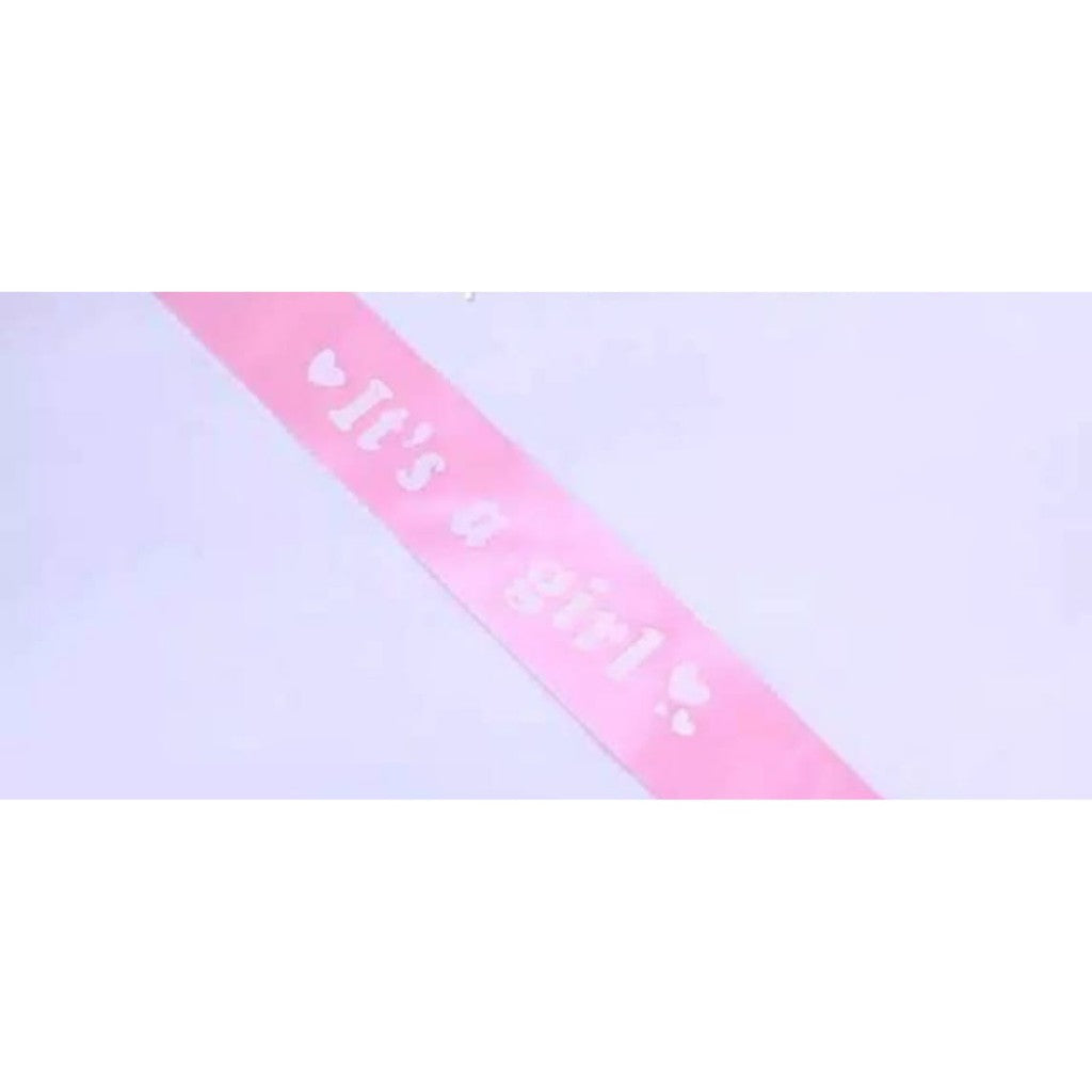 (Tidak Bisa Custom) Selempang / Sash Groom To Be, Birthday Boy, Its A Boy, It's A Girl, Bride To Be, Mom To Be