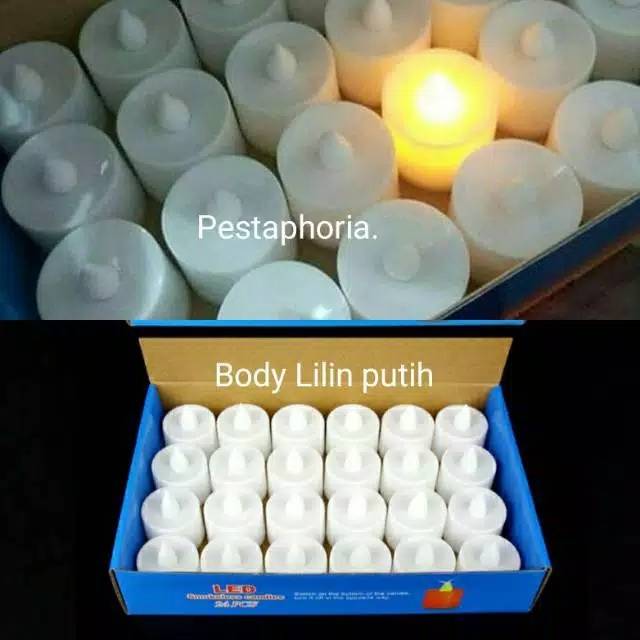 Lilin LED / Lilin Elektrik Ulang Tahun / Happy Birthday Smokeless Electric LED Candle