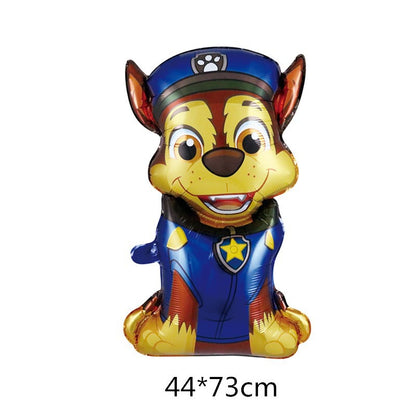 Balon Foil Paw Patrol New Jumbo Chase, Marshall, Rubble, Skye, Ryder