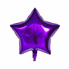 Balon Foil Bintang / Star Size mini 5 inch ( 12,5 cm )