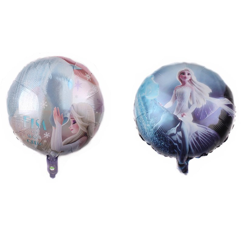Balon Foil Frozen II / 2 Princess Elsa Anna Olaf Snowflake