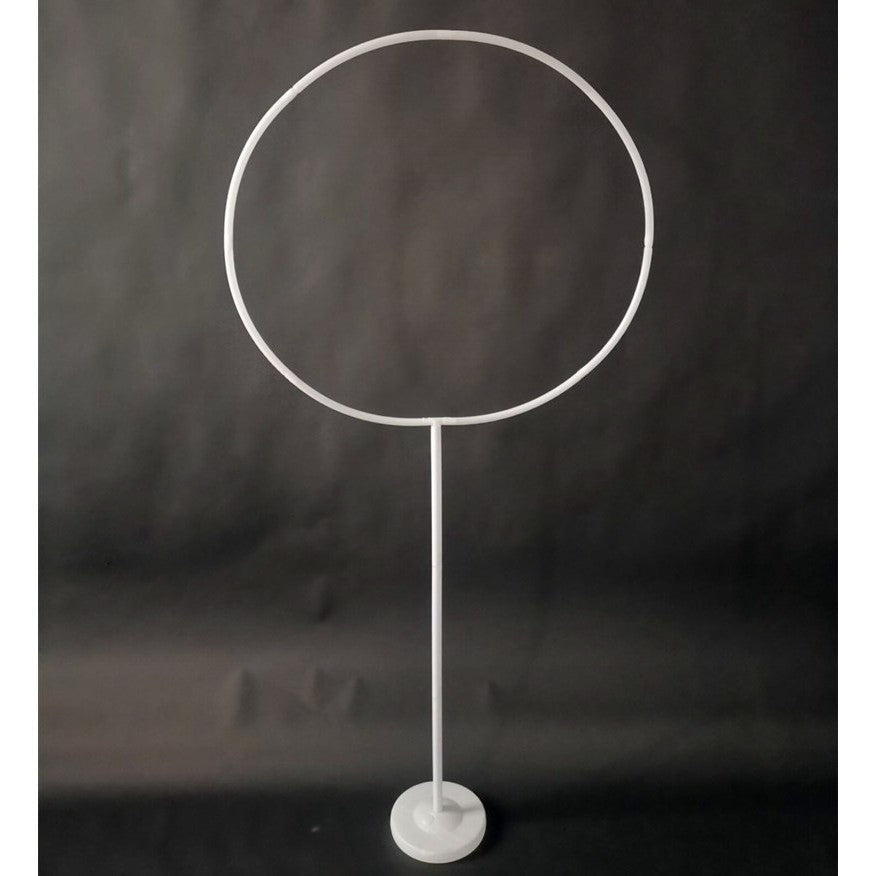 Stand / Standing Holder Balon Bentuk Lingkaran Ukuran 163 x 73 cm