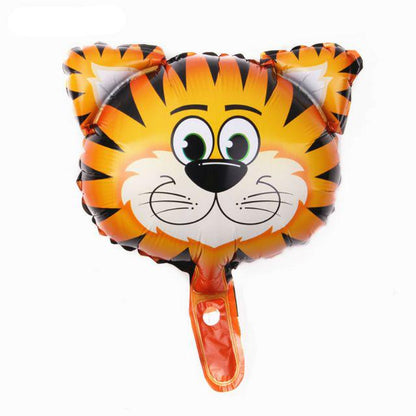 Balon Foil Kepala Hewan Mini