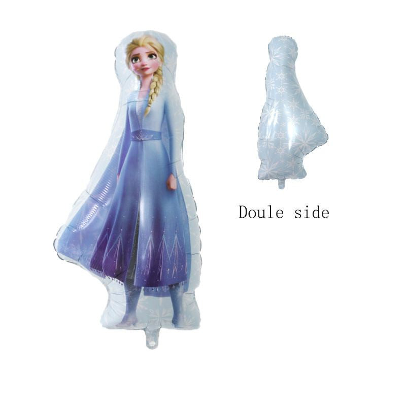 Balon Foil Frozen II / 2 Princess Elsa Anna Olaf Snowflake