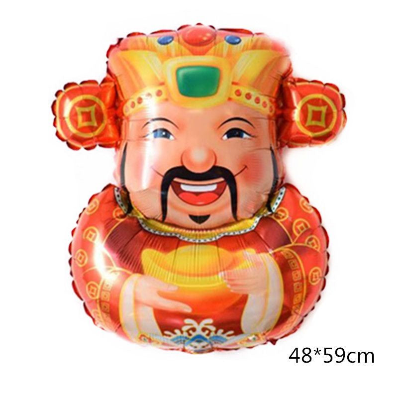 Set isi 5 Balon Foil Imlek / Chinese New Year