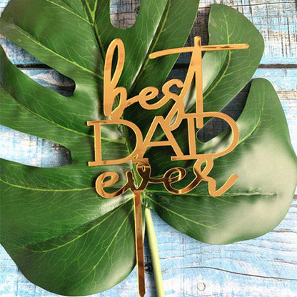 Cake Topper Acrylic / Akrilik Happy Birthday/Anniversary/Make A Wish/Best Dad Ever/Sweet Seventeen