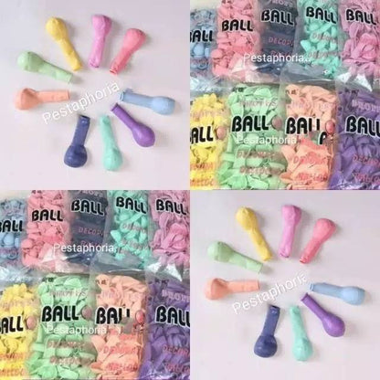 Balon Latex / Lateks Macaron Size 5 inch