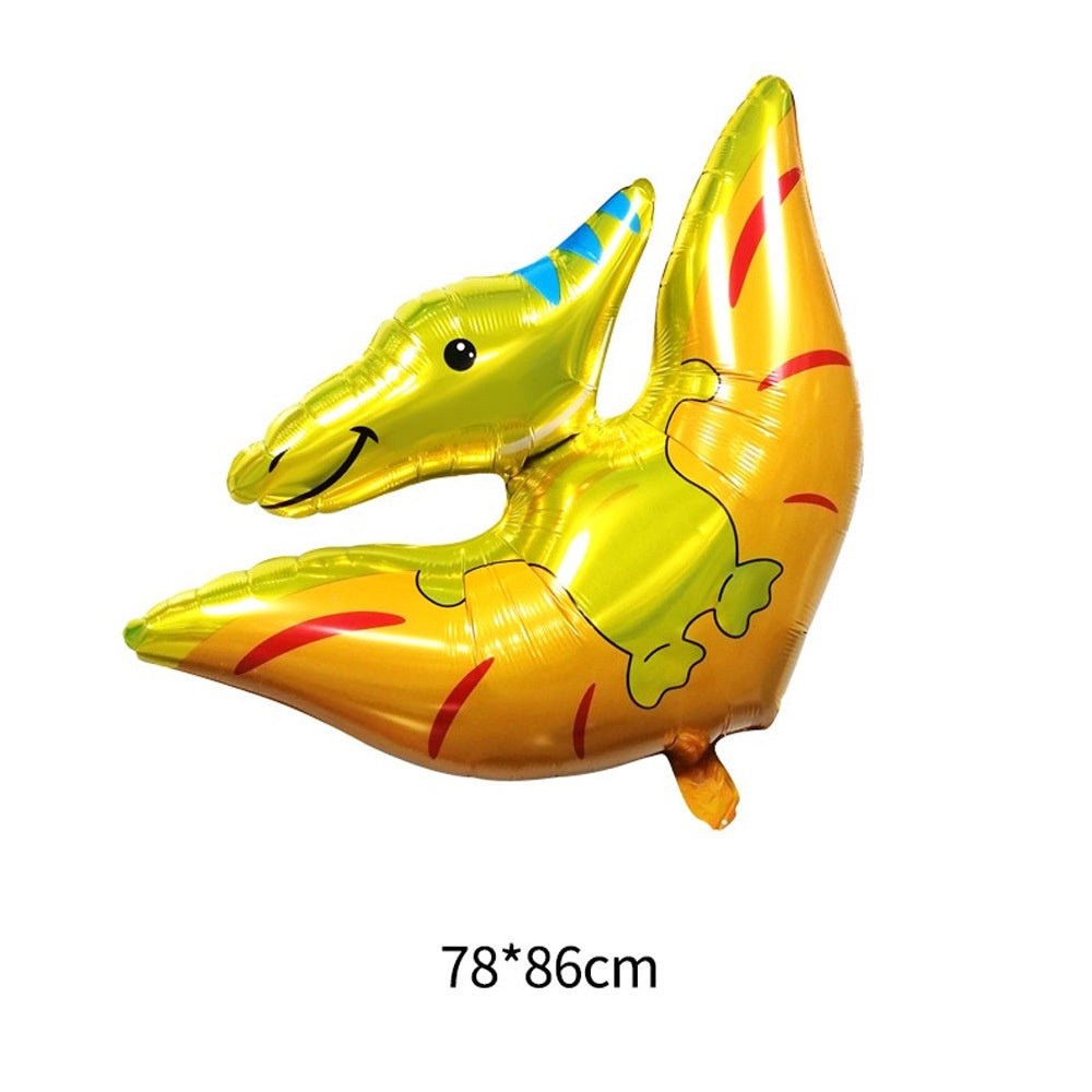Balon Foil Dino/ Dinosaurus / Dinosaur Kartun Crown Jumbo Size 90 cm