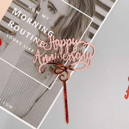 Cake Topper Acrylic / Topper Kue Akrilik Happy Mothers Day / Best Mom / We Love You Mommy / Daddy