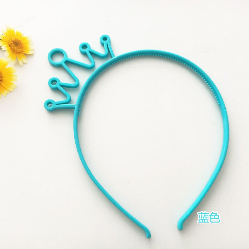 Bando Plastik Mahkota / Headband Crown