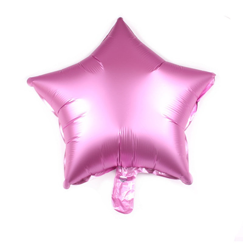 Balon Foil Bintang / Star Satin Matte Size 45 cm
