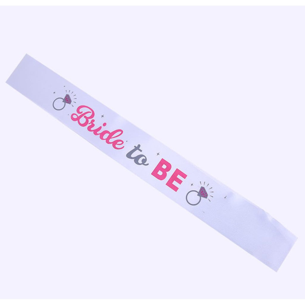 (Tidak Bisa Custom) Selempang / Sash Groom To Be, Birthday Boy, Its A Boy, It's A Girl, Bride To Be, Mom To Be