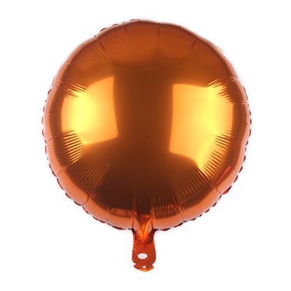 Balon Foil Bulat Polos / Round Size 45 cm