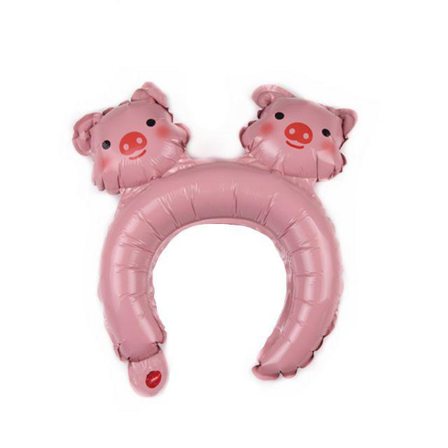 Balon Foil Bando / Headband Ballon Hello Kitty, Donald Tsum Tsum, Mickey Minnie Tsum Tsum