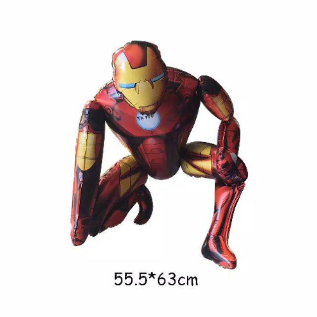 Balon Foil 3D Spiderman, Batman, Iron Man