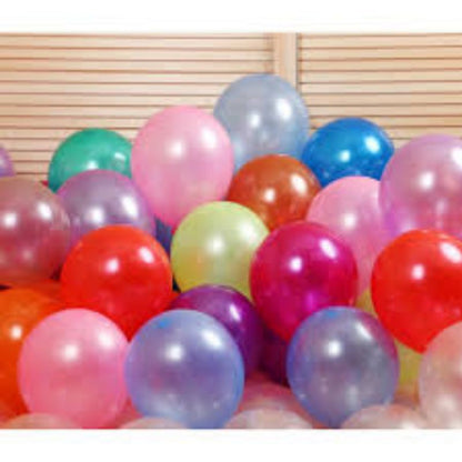 Balon Latex Metalic / Lateks Metalik 12 inch