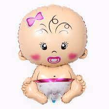 Balon Foil Bayi / Baby Boy & Baby Girl 

Size 80 cm