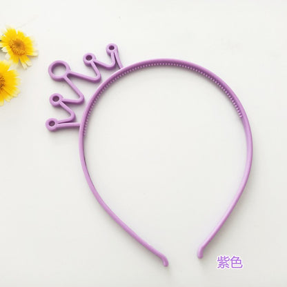 Bando Plastik Mahkota / Headband Crown