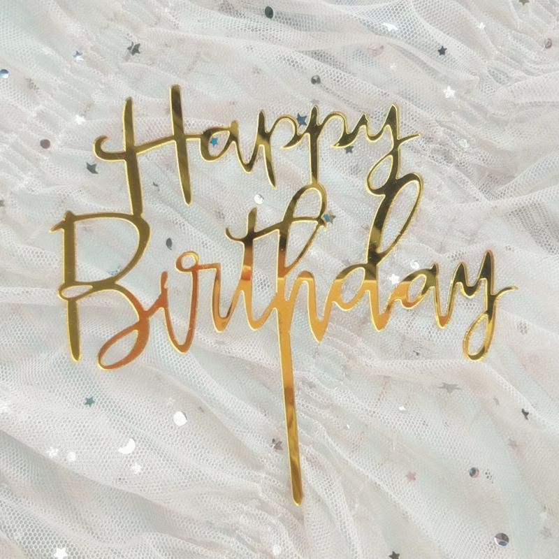 Cake Topper Acrylic / Topper Kue Akrilik Happy Mothers Day / Best Mom / We Love You Mommy / Daddy