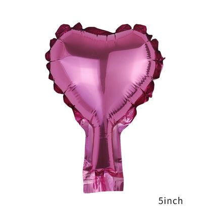 Balon Foil Hati / Love Size mini 5 inch ( 12,5 cm )
