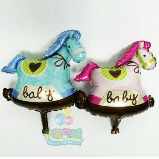 Balon Foil Kuda Trojan Mini