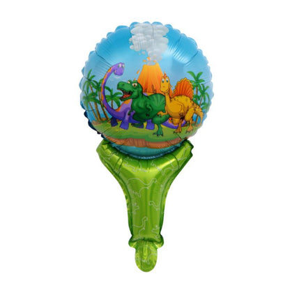 Balon Foil Pentung / Tongkat / Tenis / Handheld Hello Kitty,Doraemon,Frozen,Hulk,Donald,Daisy, Pony