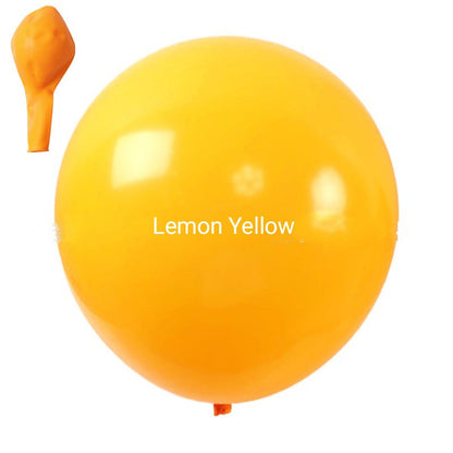 Balon Latex / Lateks Retro Color Jumbo Size 24 inch