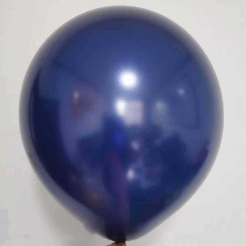 Balon Latex / Lateks Jumbo Size 18 inch ( 45 cm ) warna Rose Gold / Midnight Blue / Pome Red