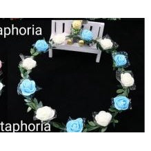 Flower Crown ( isi 12 Kuntum Bunga) / Mahkota Bunga