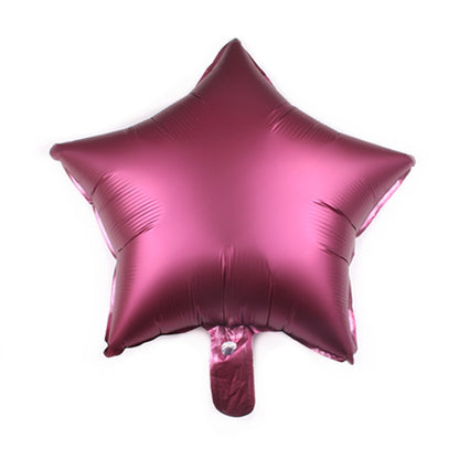 Balon Foil Bintang / Star Satin Matte Size 45 cm