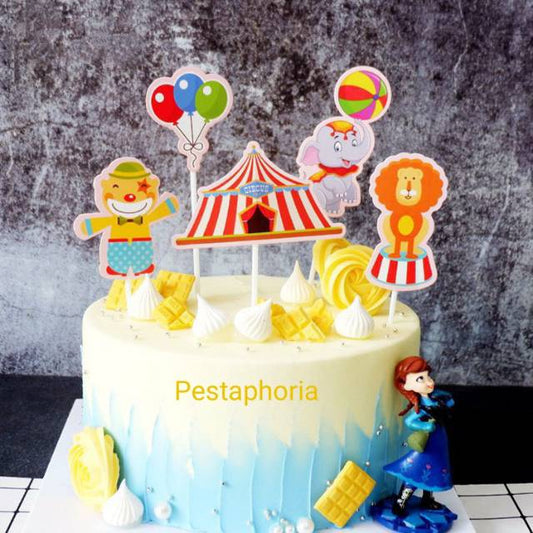 Cake Topper Animal Circus
