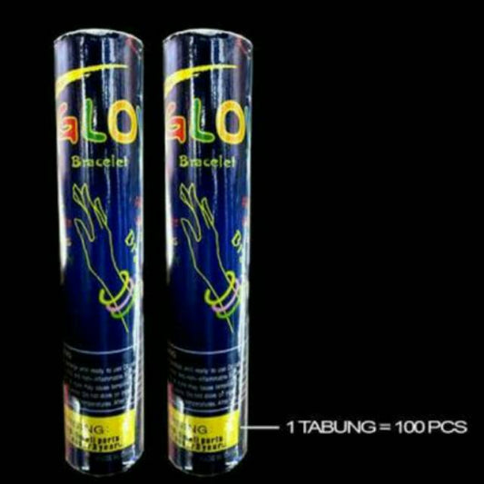 Glow Stick / Gelang Fosfor isi 100 per tabung