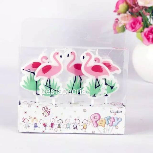 Lilin Flamingo