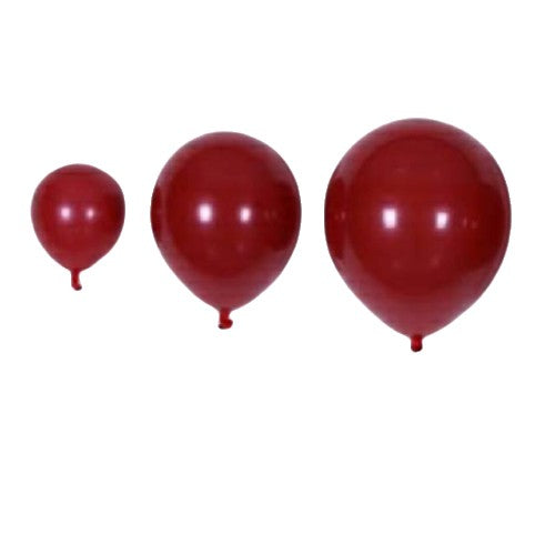 Balon Latex / Lateks Size 5 inch warna Pome / Pomegranate Red