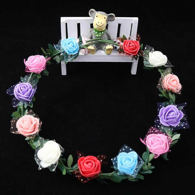 Flower Crown ( isi 12 Kuntum Bunga) / Mahkota Bunga