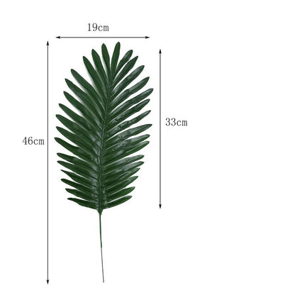 Daun Plastik Monstera Palem / Daun Hias Artificial - Dekorasi Rumah