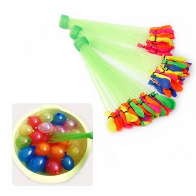 111 pcs Balon Air / Water Balloon / Magic Balloon / Mainan Perang Air