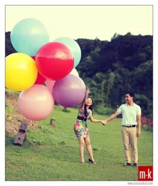 Balon Latex / Lateks Jumbo Size 36 inch ( 90 cm )
