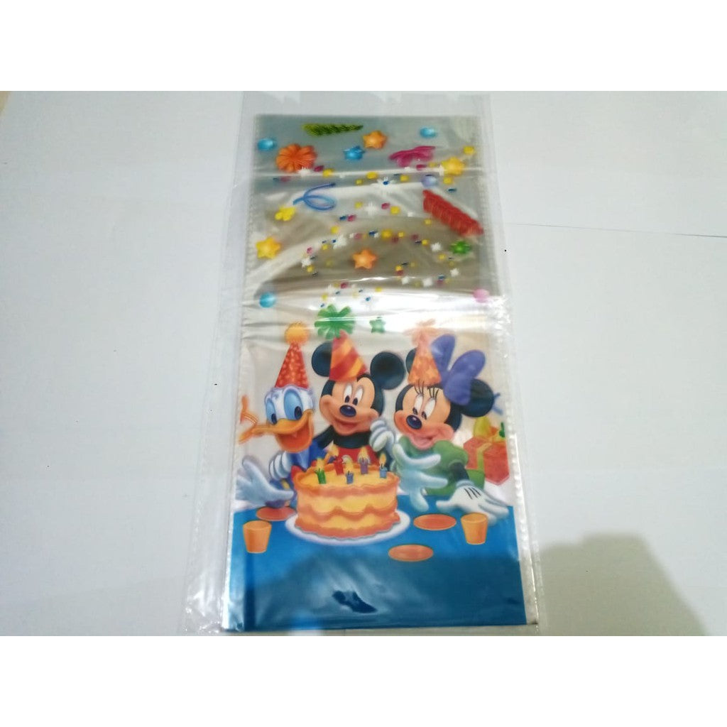 ( isi 10 pcs ) Plastik Snack Kartun / Goodie Bag Size Sedang 18 cm x 36 cm /  Bingkisan Ulang Tahun / Ultah