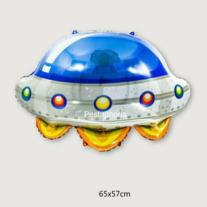 Balon Foil Astronout / Astronot / Rocket / Roket / UFO
