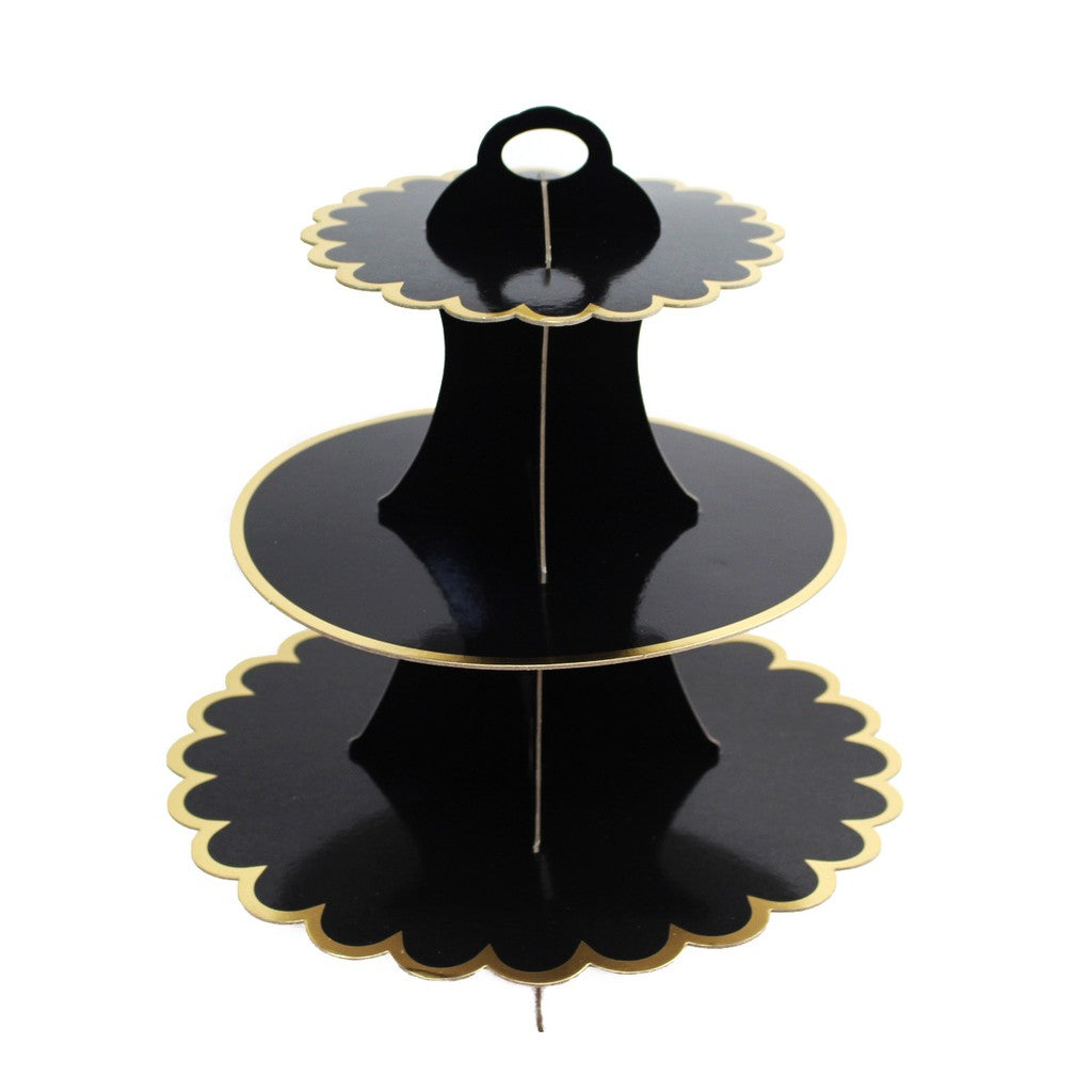 3 Tier Cupcake Stand / Cake Stand Polos List Gold