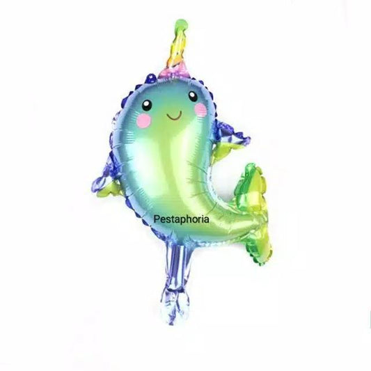 Balon Foil Dolphin Unicorn Mini
