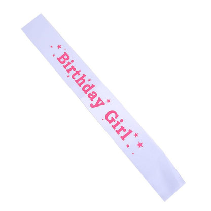 (Tidak Bisa Custom) Selempang / Sash Groom To Be, Birthday Boy, Its A Boy, It's A Girl, Bride To Be, Mom To Be
