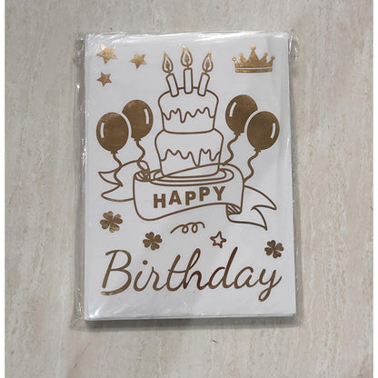 Stiker Bobo Balon PVC Ukuran 21 x 29 cm Balloon Sticker Happy Birthday/I Love You/Anniversary/Graduation
